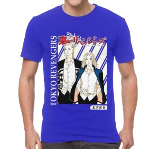 Male Tokyo Revengers T-Shirt Funny Mikey and Draken Tshirt-Tokyo Revengers Shirts